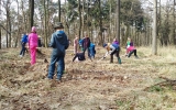 Základní škola Chmelnice pomáhala s výsadbami v Kunratickém lese