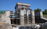 Opravy na hrázi vodní nádrže Jiviny
